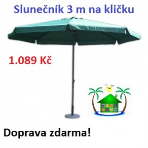 Slunečníky od 125 Kč! 