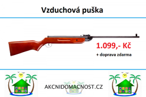 Vzduchové pistole od 1.099 Kč a dopravným zdarma! 