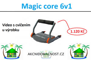 Buďte fit do plavek s Magic Core 6v1. Video u výrobku.