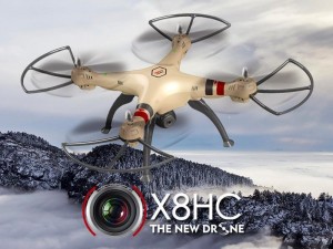 SYMA X8HC HD kamera + barometr + 15 minut letu, doprava zdarma, za 2.398 Kč!